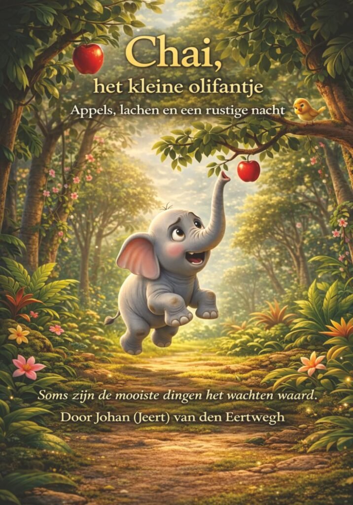 Boekwinkel – concept homepagina Chai, het kleine olifantje