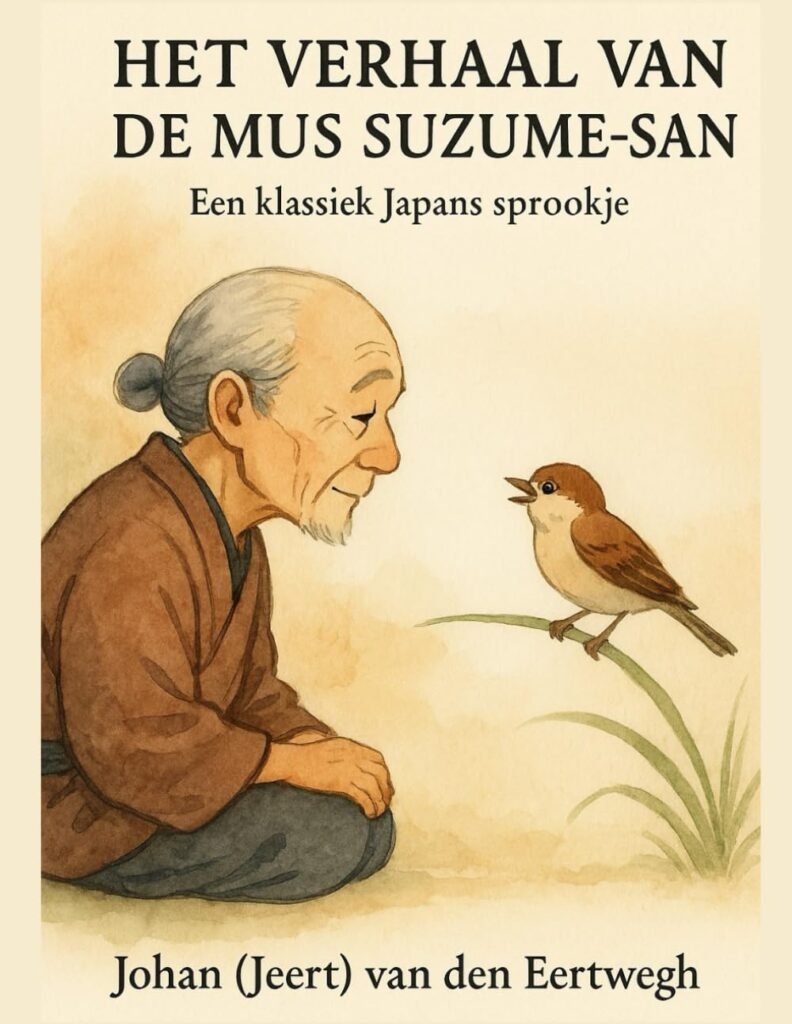 Boekwinkel – concept homepagina Het verhaal van de mus Suzume-san