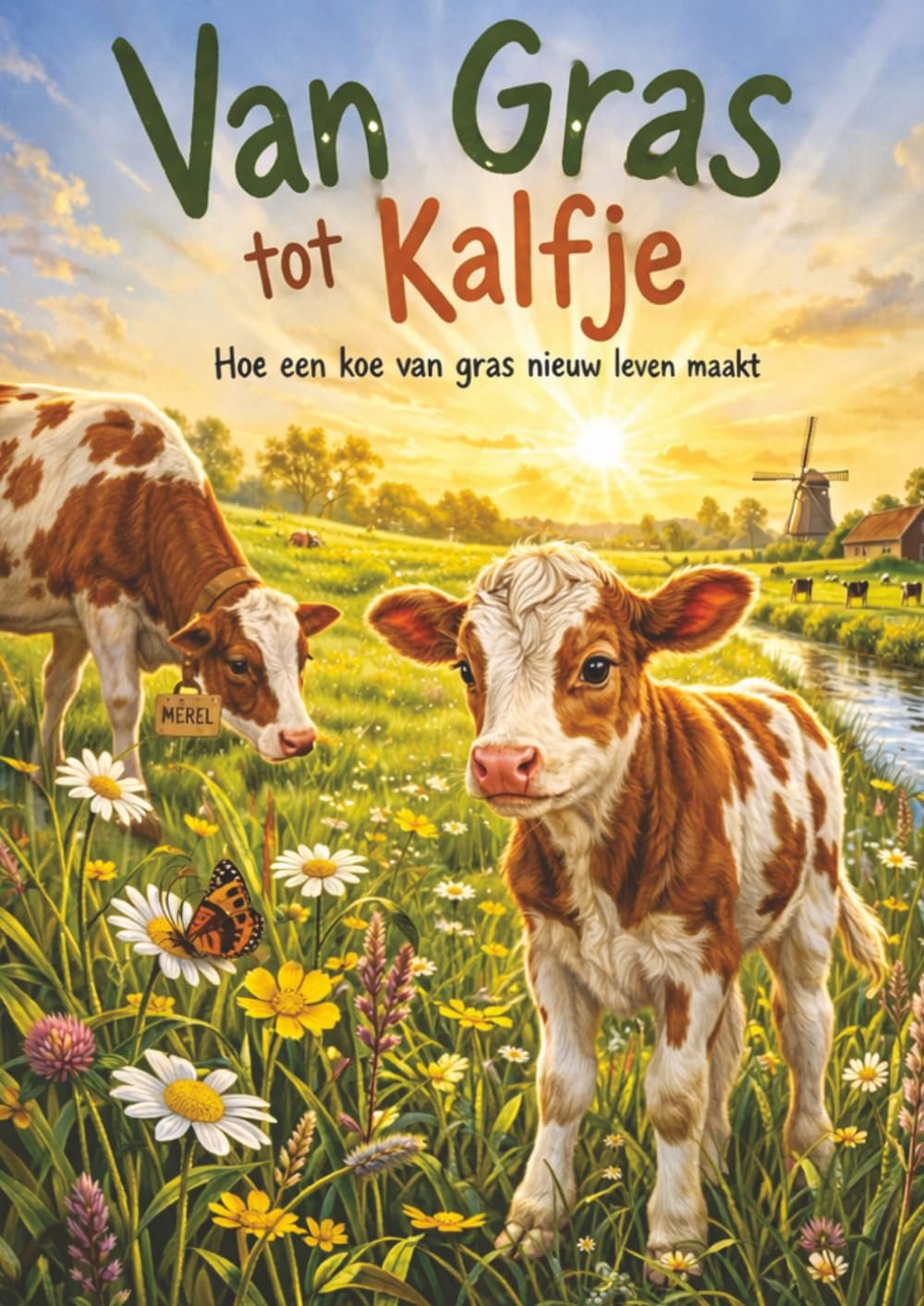 Omslag van Van Gras tot een Kalfje